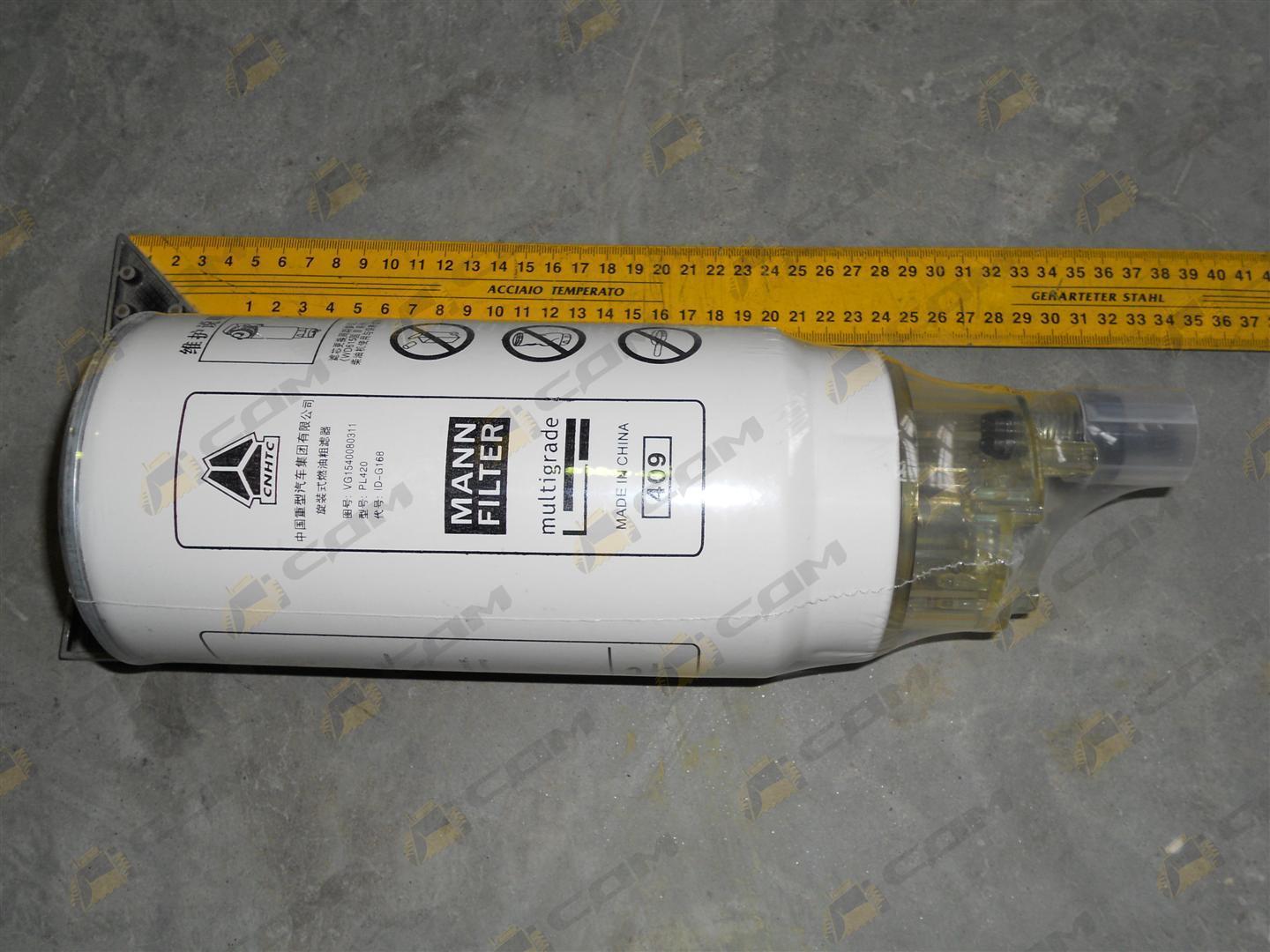 Фильтр топливный грубой очистки с колбой евро 3 HOWO/CDM856D PL420/2